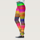 kleurrijke banden leggings (Links)