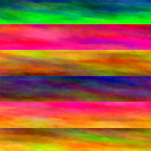 Kleurrijke bands espresso kop