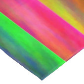 Kleurrijke bands tafelkleed (Gekanteld)