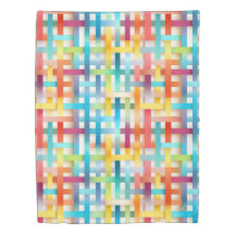 Kleurrijke Basketweave Patroon