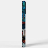 Kleurrijke Basset Hound Portret Case-Mate iPhone Case (Achterkant / Rechts)