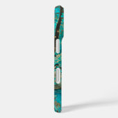 Kleurrijke Batik Forest Art iPhone Case (Achterkant / Rechts)