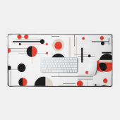 Kleurrijke Bauhaus geometrische vormen modern patr Bureaumat (Keyboard & Muis)