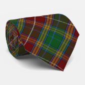 Kleurrijke Baxter Tartan Stropdas (Opgerold)