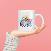 Kleurrijke Be Kind Paint Splash Koffiemok