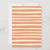 Kleurrijke Beach Seashell bruiloft Kaart (Achterkant)