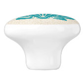 Kleurrijke Beach Shell Scallop Lade Knoppen (Zijkant)