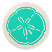 Kleurrijke Beach Shell Zand Dollar Lade Knoppen (Voorkant)