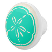 Kleurrijke Beach Shell Zand Dollar Lade Knoppen (Rechts)