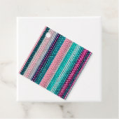 Kleurrijke Bead Art Gift Labels (In situ)