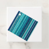 Kleurrijke Bead Art Gift Labels (In situ)