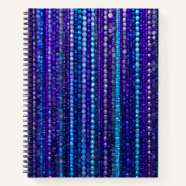 Kleurrijke Bead Art Spiral Notitieboek