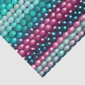 Kleurrijke Bead Art Tissue Paper Tissuepapier (Detail)