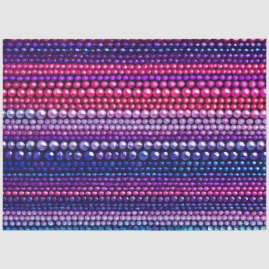 Kleurrijke Bead Art Tissue Paper Tissuepapier (Voorkant)