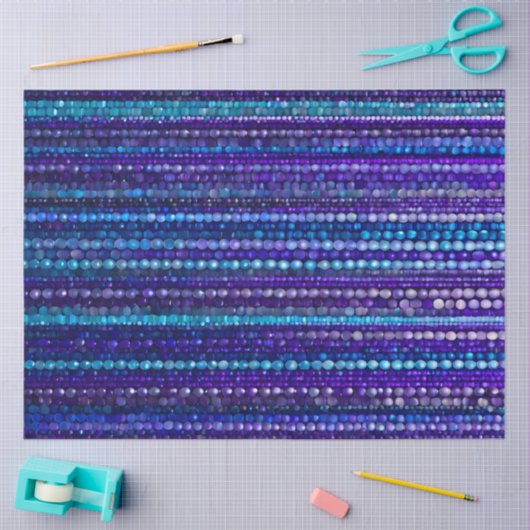 Kleurrijke Bead Art Tissue Paper Tissuepapier (Craft)