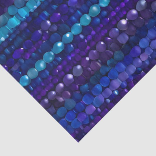 Kleurrijke Bead Art Tissue Paper Tissuepapier (Detail)