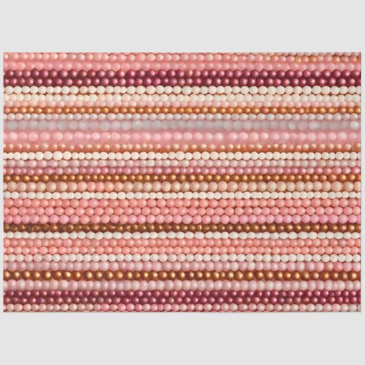 Kleurrijke Bead Art Tissue Paper Tissuepapier (Voorkant)