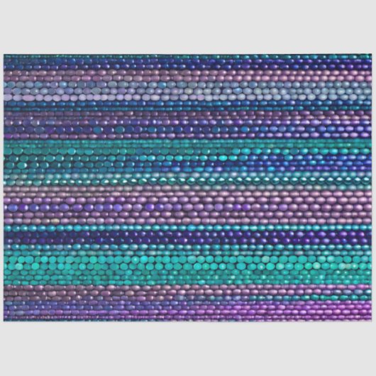 Kleurrijke Bead Art Tissue Paper Tissuepapier (Voorkant)