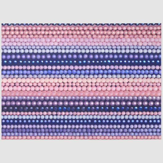 Kleurrijke Bead Art Tissue Paper Tissuepapier (Voorkant)