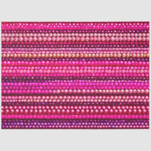 Kleurrijke Bead Art Tissue Paper Tissuepapier (Voorkant)