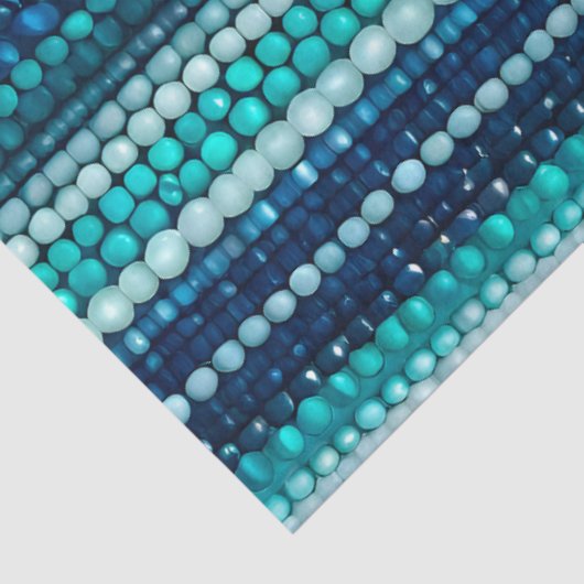 Kleurrijke Bead Art Tissue Paper Tissuepapier (Detail)