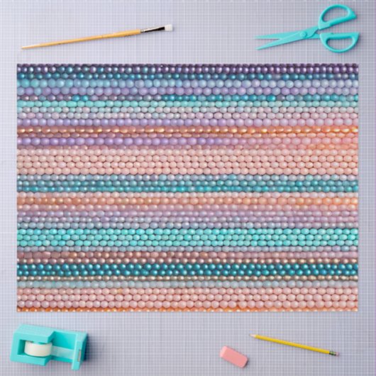 Kleurrijke Bead Art Tissue Paper Tissuepapier (Craft)