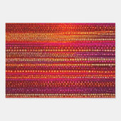 Kleurrijke Bead Art Wrapping Paper Sheets (Voorkant)