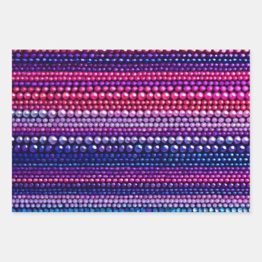 Kleurrijke Bead Art Wrapping Paper Sheets (Voorkant 2)