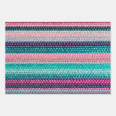 Kleurrijke Bead Art Wrapping Paper Sheets (Voorkant 3)