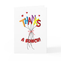 Kleurrijke Bedankt A Bunch Thank Speled by Balloon