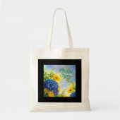 Kleurrijke Bedankt Bloemen Tote Bag (Voorkant)