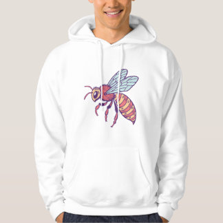 Kleurrijke Bee Hoodie