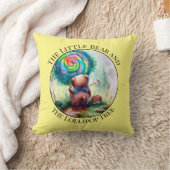 Kleurrijke Beer Waterverf kinderkamer Sierkussen (Deken)