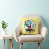 Kleurrijke Beer Waterverf kinderkamer Sierkussen (Stoel)