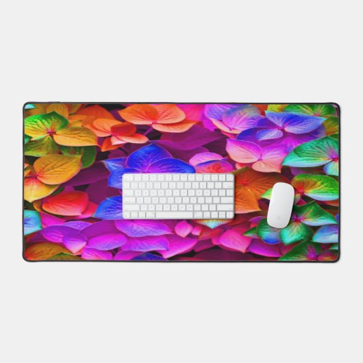 Kleurrijke Begonia - Desk Mat (Keyboard & Muis)