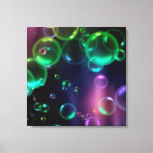 Kleurrijke Bellen Canvas Afdruk (Voorkant)