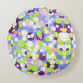 Kleurrijke bellen rond kussen (Voorkant)