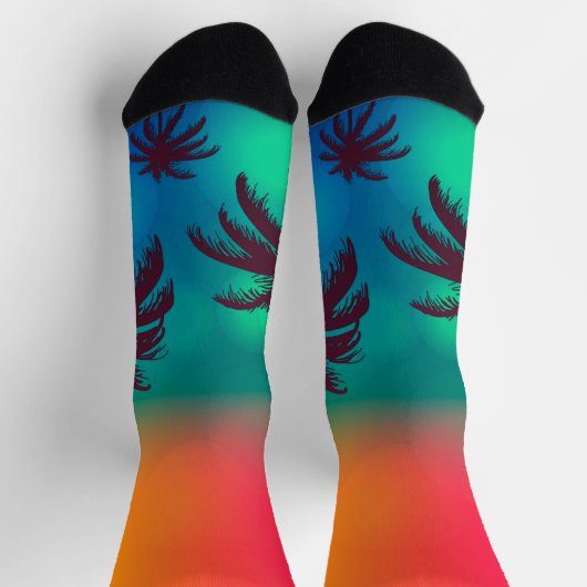 Kleurrijke bemanning sokken (Top)