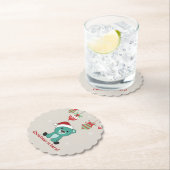 Kleurrijke Beren Beer kerstwinterdieren Kartonnen Onderzetters (Insitu)