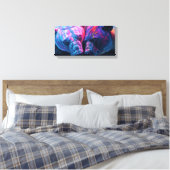 Kleurrijke beren canvas afdruk (Insitu (Slaapkamer))