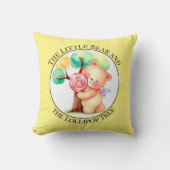 Kleurrijke Beren kinderkamer Sierkussen (Voorkant)