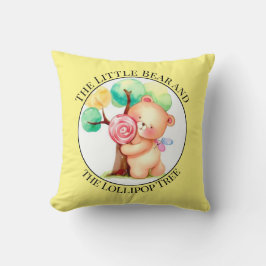 Kleurrijke Beren kinderkamer Sierkussen