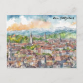 Kleurrijke Bern Zwitserland Europa Zwitsers Briefkaart (Voorkant)