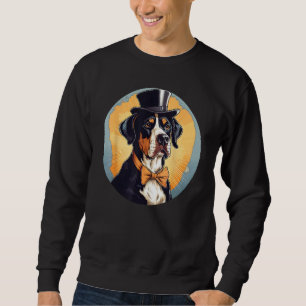 Kleurrijke Berner Sennenhond Vader Moeder Beste D Trui