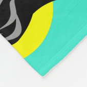 Kleurrijke Bernese Mountain Dog Fleece Deken (Hoek)