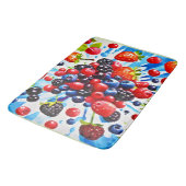 Kleurrijke Berry Fiesta Design Badmat (Gekanteld)