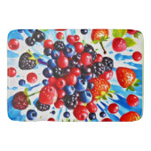 Kleurrijke Berry Fiesta Design Badmat (Voorkant)