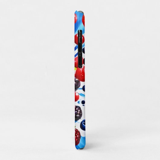 Kleurrijke Berry Fiesta Design Case-Mate iPhone Case (Achterkant/links)