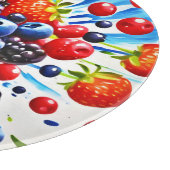 Kleurrijke Berry Fiesta Design Snijplank (Hoek)