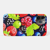 Kleurrijke Berry Medley Design Case-Mate iPhone Case (Achterkant (horizontaal))